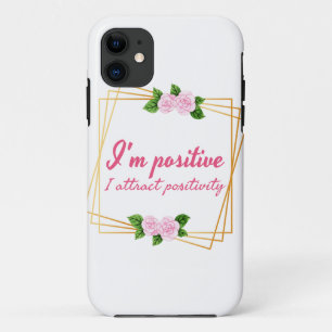 positiveen Vibes Sprüche für Selbstliebe Case-Mate iPhone Hülle