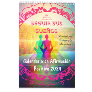 Positiver Affirmation Calendar 2024 (Español) Kalender