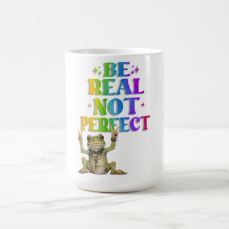Positiver Boho-Frosch Hippie Kaffeetasse