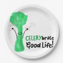 Positiver Celery Pun - Celerybrate Good Life