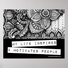 Positiver Erfolg der Ambition Leader Boss Poster