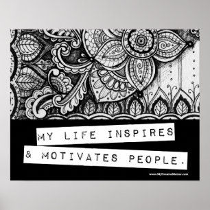 Positiver Erfolg der Ambition Leader Boss Poster