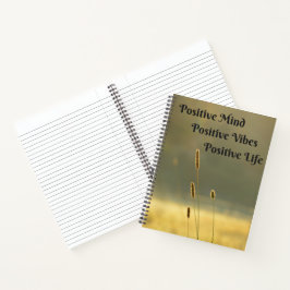 Positiver Geist - Positive Vibes - Positives Leben Notizbuch