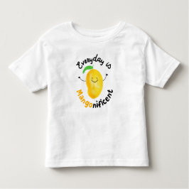 Positiver Mango Pun - Alltag ist Mangonificent Kleinkind T-shirt