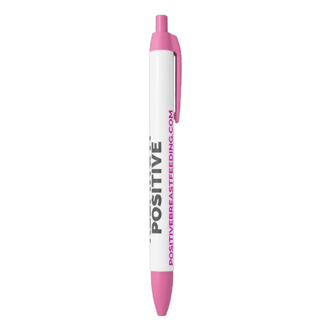 Positiver Medium-Überraschungsangriff-Stift Kugelschreiber (Unterseite (Vertikal))