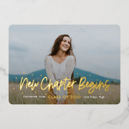 Positiver Outlook Foil Abschluss Einladung Foil I