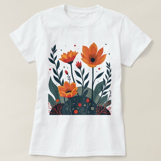 Positiver T - Shirt drucken (Design vorne)