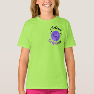Positiver Traubenpun - Erlangen der Traubenernte T-Shirt