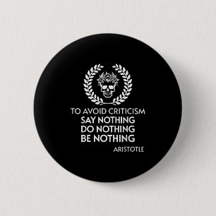Positiver Zitat Stoische Philosophie Aristoteles S Button