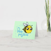 Positives Denken Bee Positive Niedliche Biene