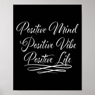 Positives Denken Positive Stimmung Positive Lebens Poster