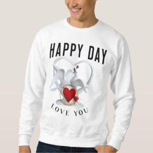 Positives Energiedesign - HappyDay Sunburst Logo Sweatshirt