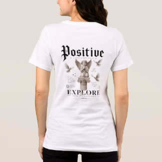 Positives Explore Frauen T-Shirt Tri-Blend Shirt