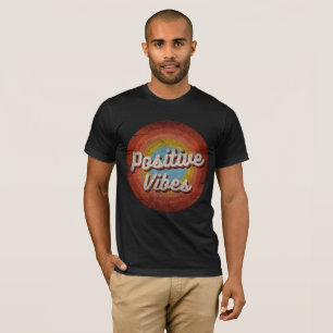 positives Gespür Vintager Stil T-Shirt