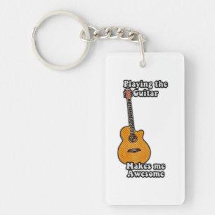 positives Gitarrenangebot für Gitarrenspieler Schlüsselanhänger
