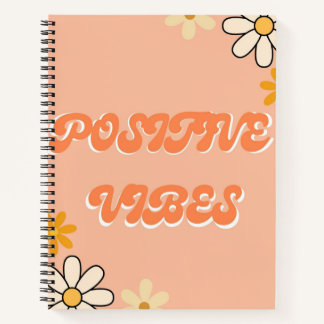 Positives Vibes-Notebook Notizbuch