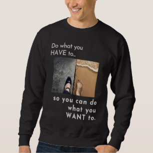 Positives Zitat Frauen Mujer Graphic G Sweatshirt