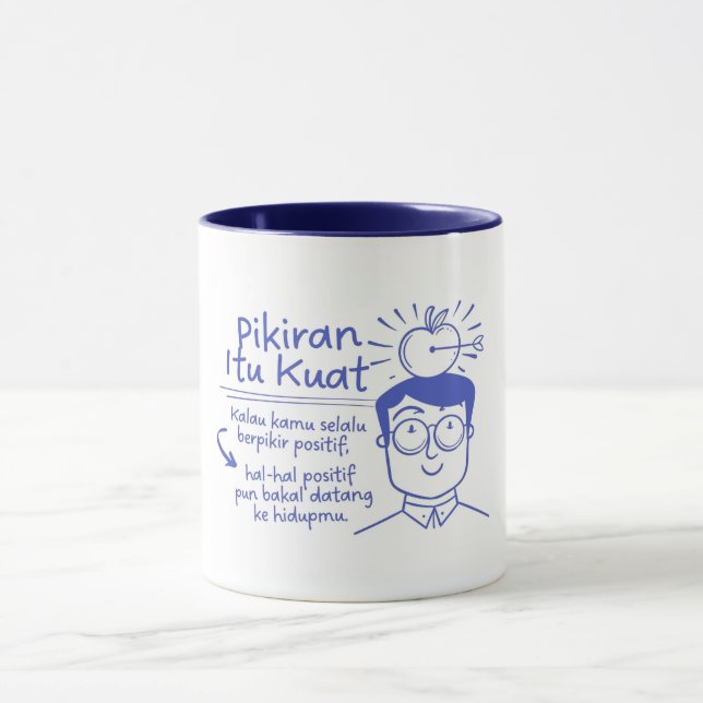 Positives Zitat Inspiration Tasse (Zentrum)