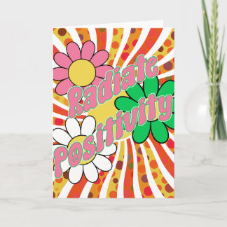 Positivität ausstrahlen karte