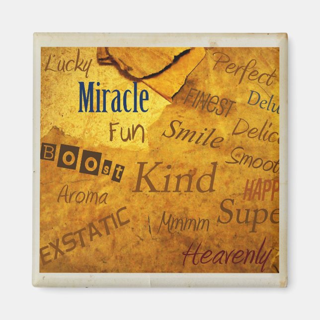 Positivität Boost Magnet! Magnet (Vorne)