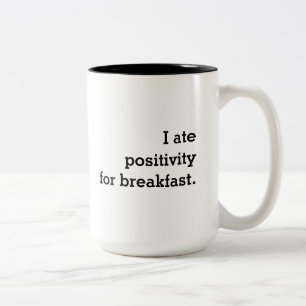 Positivität Inspirierend Motivierend Kaffeetasse