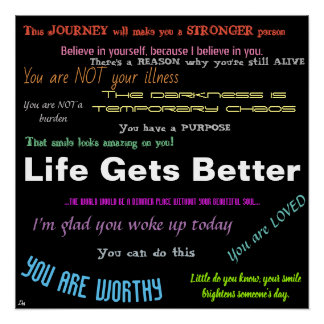 Positivposter Poster