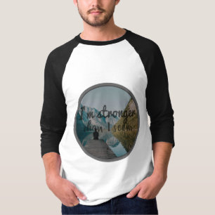 Positivstellung motivierend vibes zitiert T-Shirt