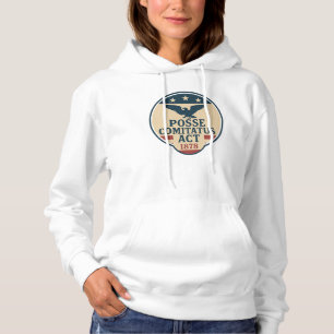 Posse Comitatus Act 1878 Siegel Design Hoodie