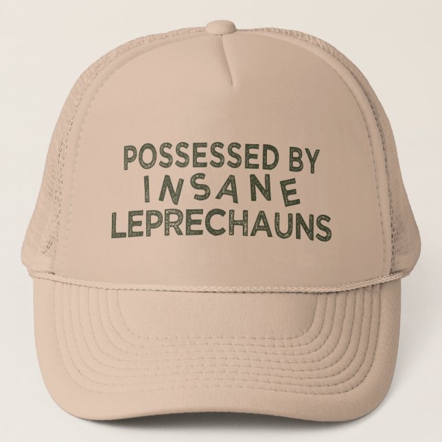 Possédé Par Un casquette De Leprechauns Insensé (Devant)