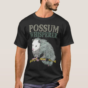 Possum-Flüsterer Straßenkatze Opossum Tier Phalang T-Shirt