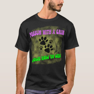 possum opossum lustige Mülleimer Straßenkatze T-Shirt