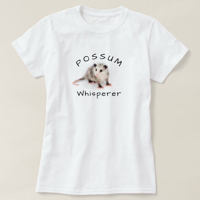 Possum Whisperator T-Shirt (Design vorne)