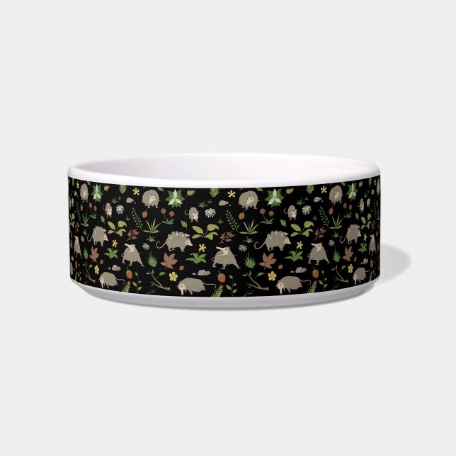 Possummen in einem Berry Field in Green Bowl Napf (Vorderseite)