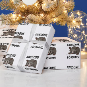 Possums Awesome Lustige Possums Geschenkpapier