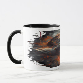 Post Apocalyptic Gas Mask Toxic Grunge Tasse