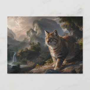 Post card Cat 10 02 Postkarte