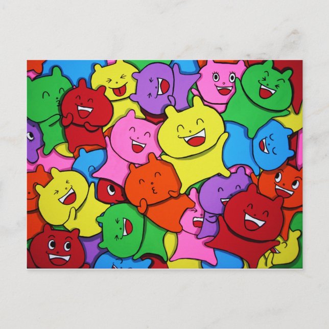 Post Card - Ich Liebe Yummy! Postkarte (Vorderseite)