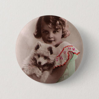 Post Card Romantic Button