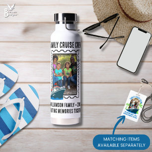 Post Foto FAMILIEN KREUZFAHRT BESATZUNG Urlaub Rei Trinkflasche