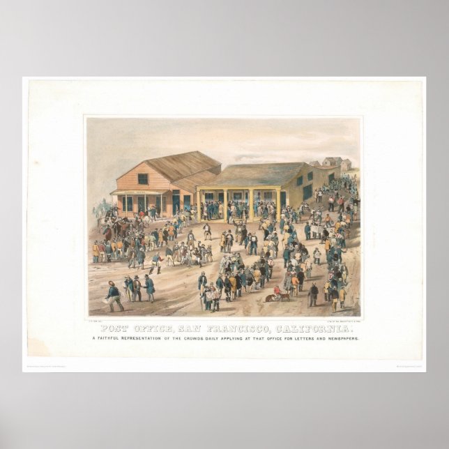 Post in San Francisco (1361A) Poster (Vorne)