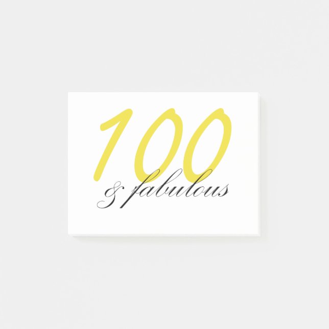 Post-it® 100 n Fabuleux (Devant)