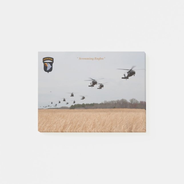 Post-it® 101e aigle de fort campbell (Devant)