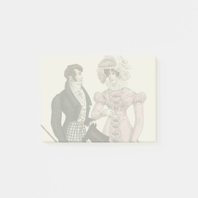 Post-it® 1823 Antique Homme Mariage Femme Mode (Devant)