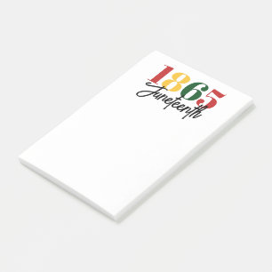 Post-it® 1865 Liberté Célébration de l'histoire noire