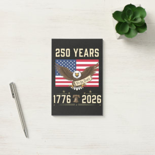 Post-it® 250 Ans d'Héritage Américain 1776 2026