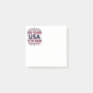 Post-it® 250 ans USA   Semiquinentenaire 1776-2026