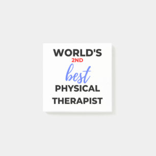 Post-it® 2e meilleur physiothérapeute au monde 2