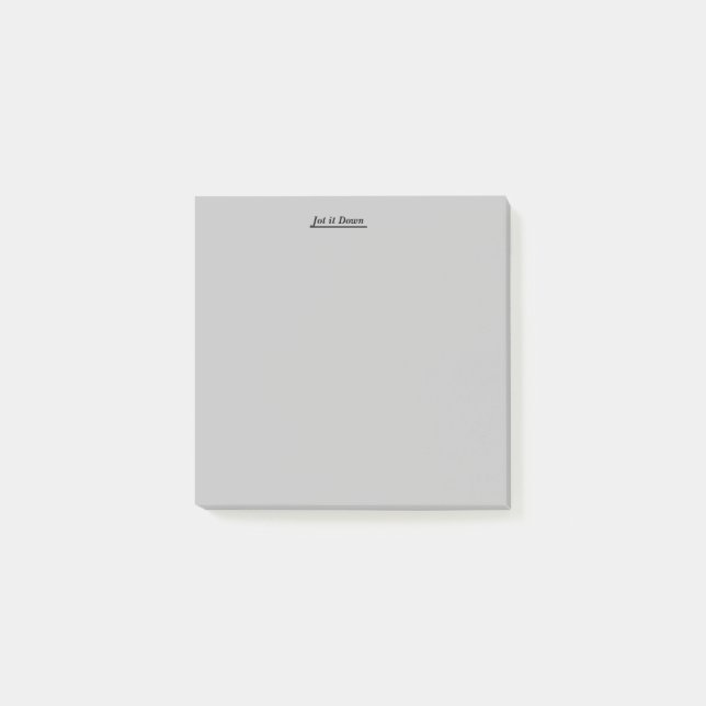 Post-it® 3X3 Joindre le bas Poster (Devant)