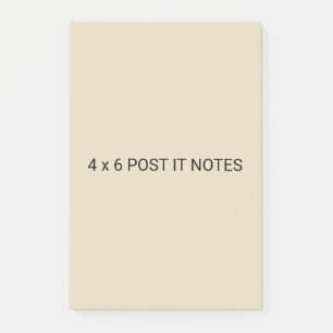 Post-it® 4 x 6 messages personnalisés
