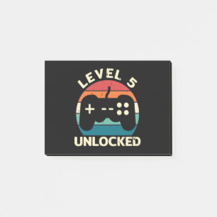 Post-it® 5e anniversaire Niveau 5 déverrouillé